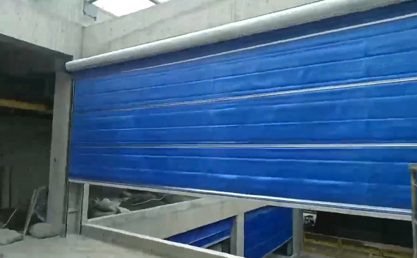 大型物流园区完成西峰防火门整体安装工程